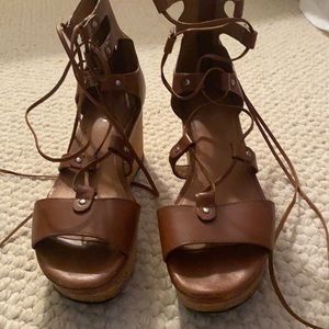Coach platform wedges 6.5